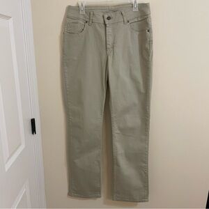 Lee Riders Women's Straight-Leg Tan Jeans EUC Women’s Size 12L